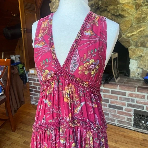 Free People Long Flowy Tank Top - Picture 2 of 11